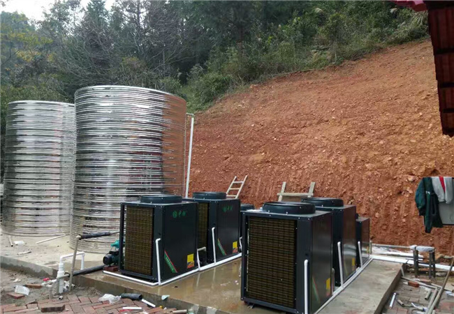 河源龍川度假村20噸熱水工程正式落成
